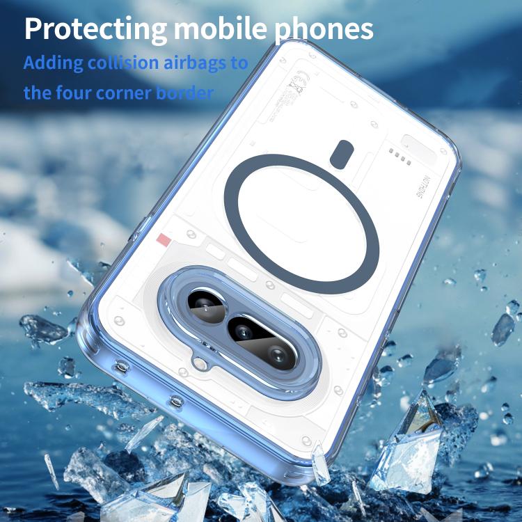 For Nothing Phone 4a PC Hybrid TPU Airbag Shockproof MagSafe Phone Case