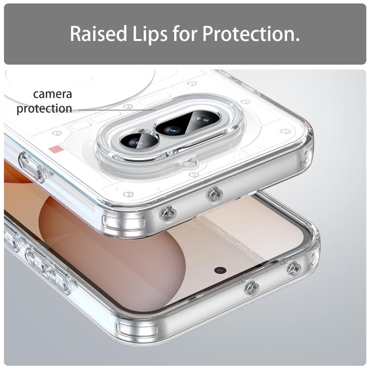 For Nothing Phone 4a PC Hybrid TPU Airbag Shockproof MagSafe Phone Case
