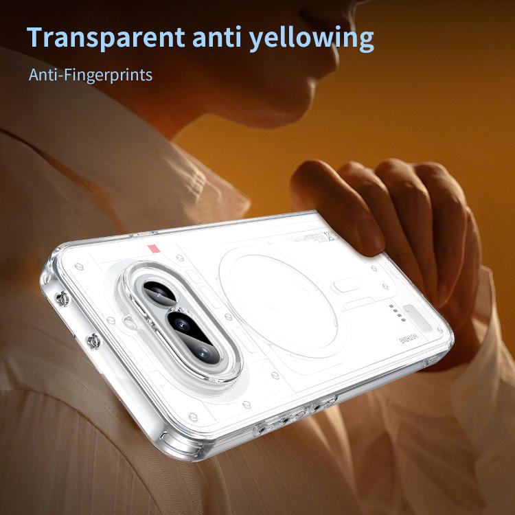 For Nothing Phone 4a PC Hybrid TPU Airbag Shockproof MagSafe Phone Case