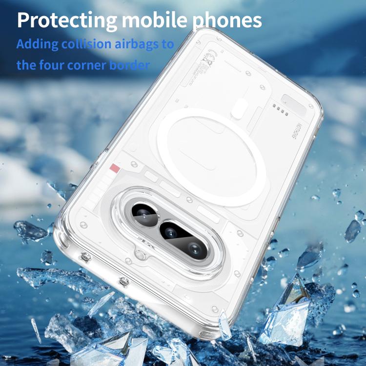 For Nothing Phone 4a PC Hybrid TPU Airbag Shockproof MagSafe Phone Case