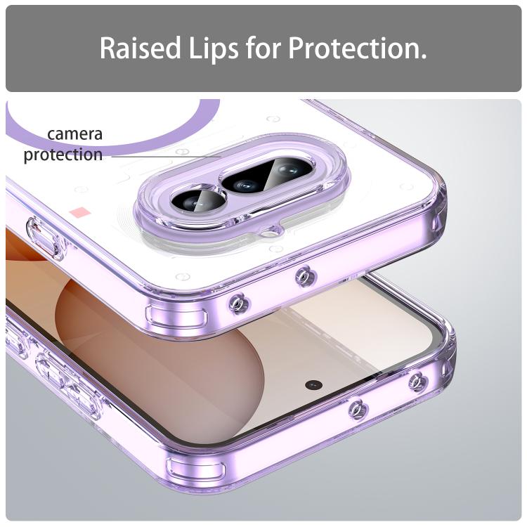 For Nothing Phone 4a PC Hybrid TPU Airbag Shockproof MagSafe Phone Case