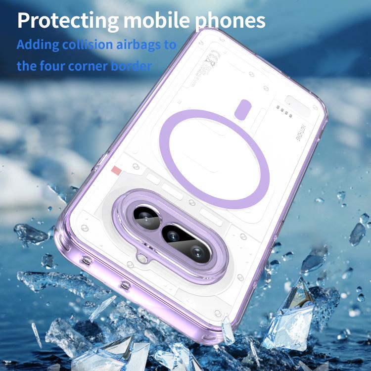 For Nothing Phone 4a PC Hybrid TPU Airbag Shockproof MagSafe Phone Case