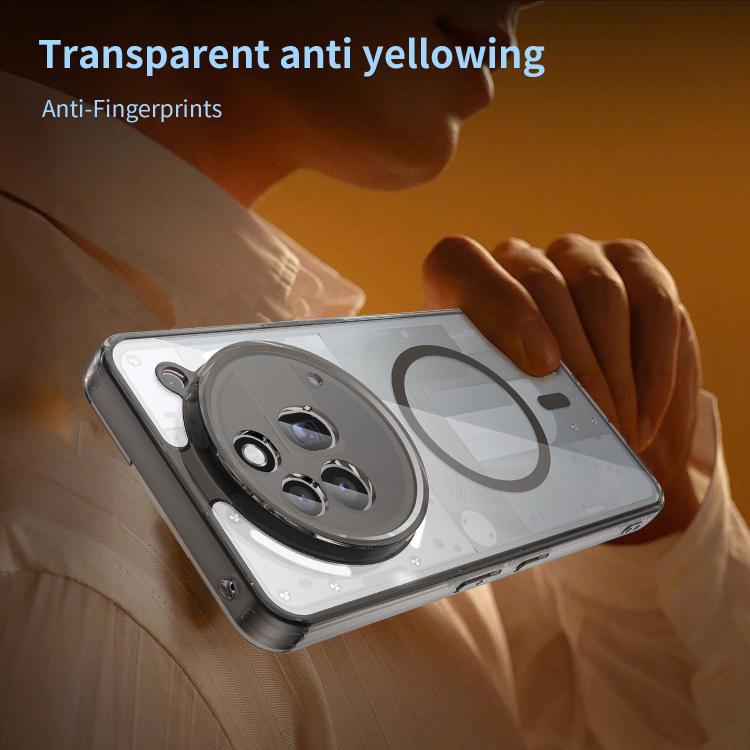 For Nothing Phone 3a Pro PC Hybrid TPU Airbag Shockproof MagSafe Phone Case
