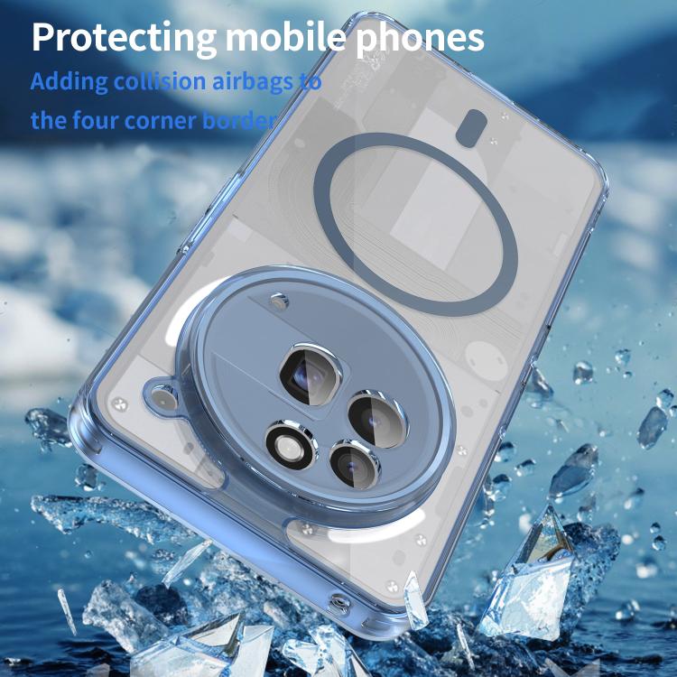 For Nothing Phone 3a Pro PC Hybrid TPU Airbag Shockproof MagSafe Phone Case