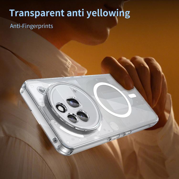 For Nothing Phone 3a Pro PC Hybrid TPU Airbag Shockproof MagSafe Phone Case