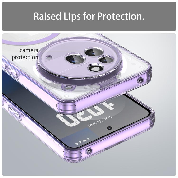 For Nothing Phone 3a Pro PC Hybrid TPU Airbag Shockproof MagSafe Phone Case