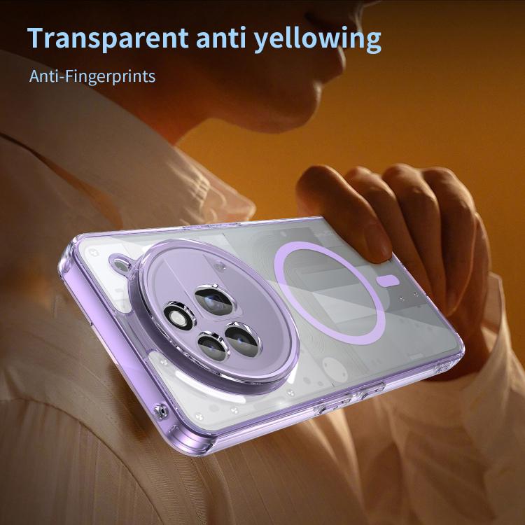 For Nothing Phone 3a Pro PC Hybrid TPU Airbag Shockproof MagSafe Phone Case