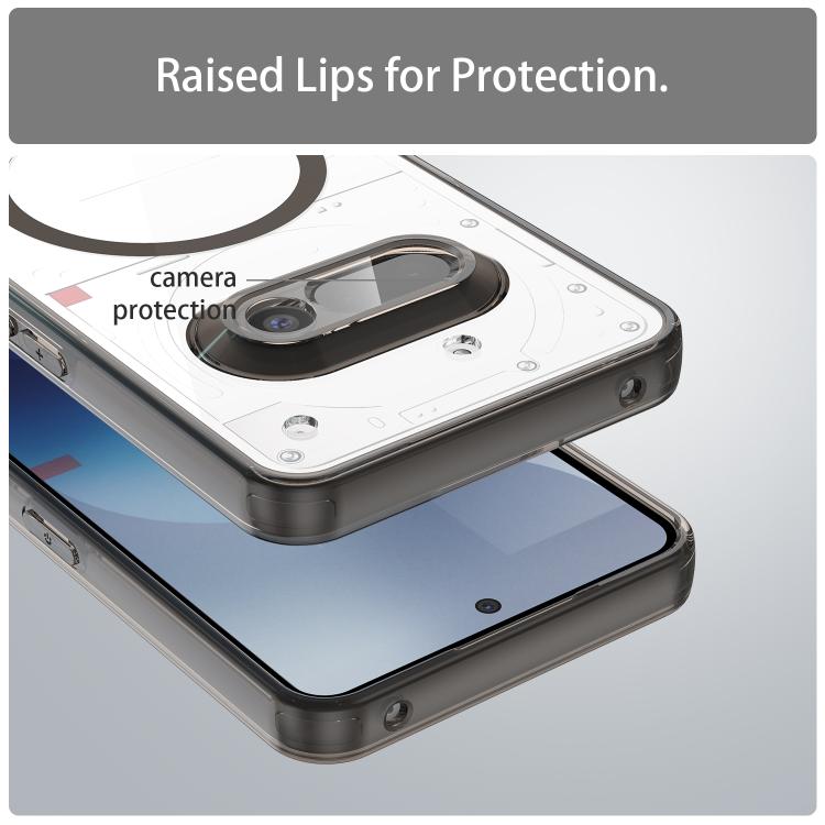 For Nothing Phone 3a PC Hybrid TPU Airbag Shockproof MagSafe Phone Case