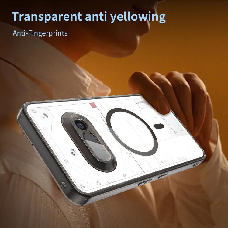 For Nothing Phone 3a PC Hybrid TPU Airbag Shockproof MagSafe Phone Case