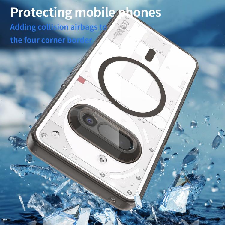 For Nothing Phone 3a PC Hybrid TPU Airbag Shockproof MagSafe Phone Case