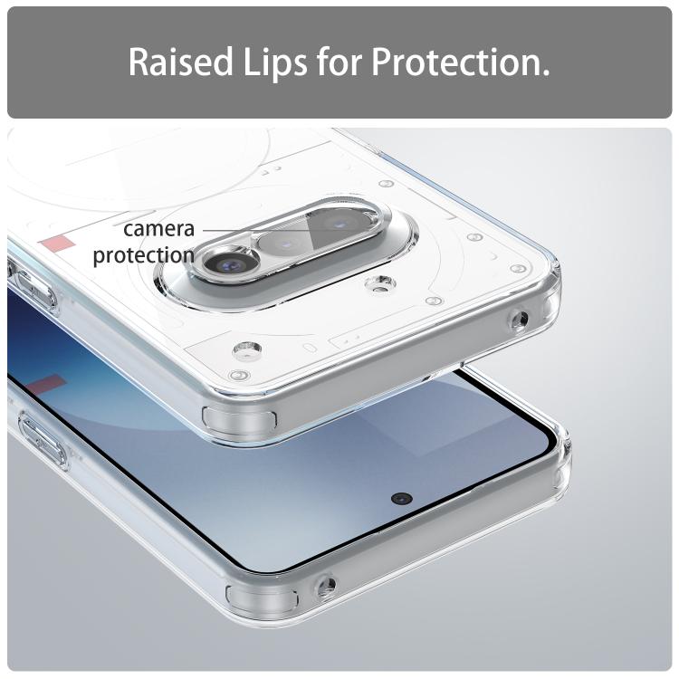 For Nothing Phone 3a PC Hybrid TPU Airbag Shockproof MagSafe Phone Case