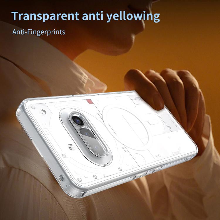 For Nothing Phone 3a PC Hybrid TPU Airbag Shockproof MagSafe Phone Case