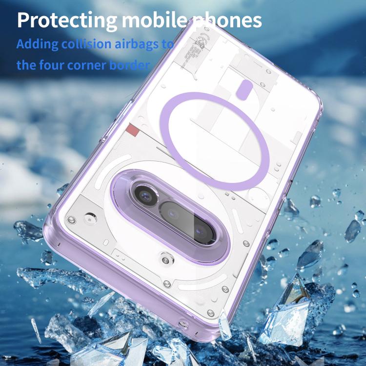 For Nothing Phone 3a PC Hybrid TPU Airbag Shockproof MagSafe Phone Case