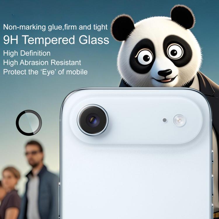 For iPhone Air imak Glass Rear Camera Lens Film Phone Case Exclusive, Self-positioning Version