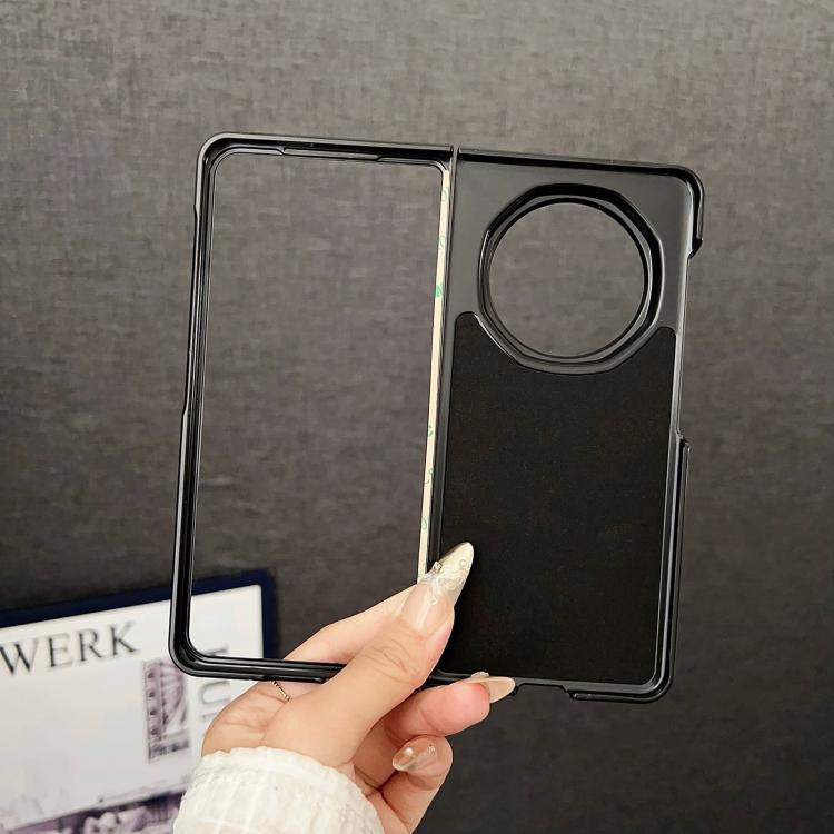 For Honor Magic V6 CD Magsafe Magnetic Cloth Texture Phone Case
