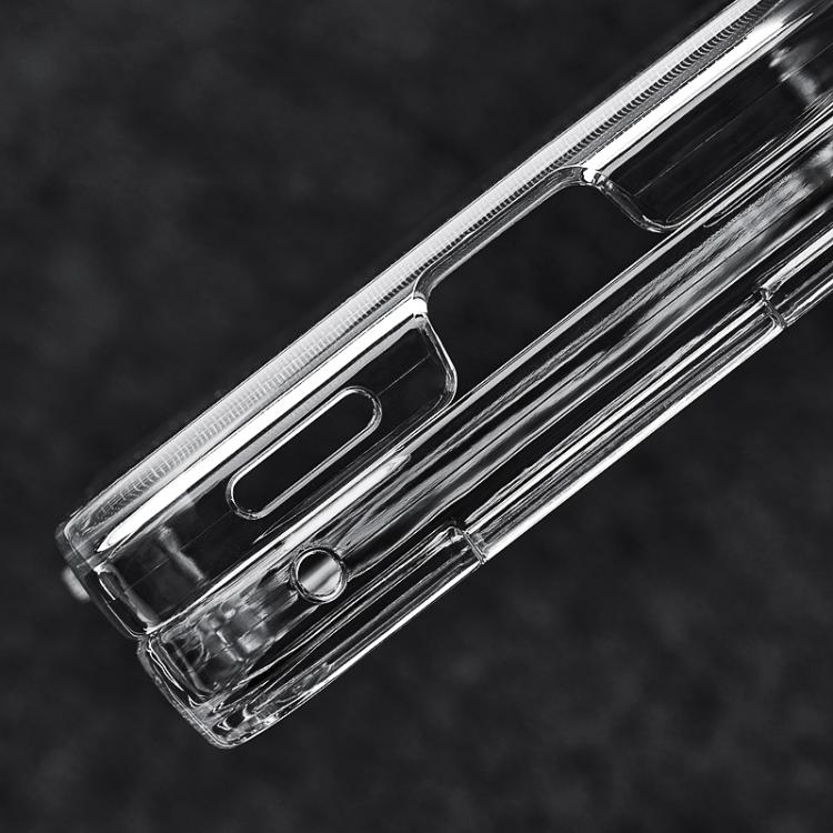 For Xiaomi Mix Flip 2 PC Transparent Side Buckle Shockproof Phone Case