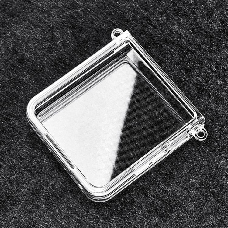 For Xiaomi Mix Flip 2 PC Transparent Side Buckle Shockproof Phone Case