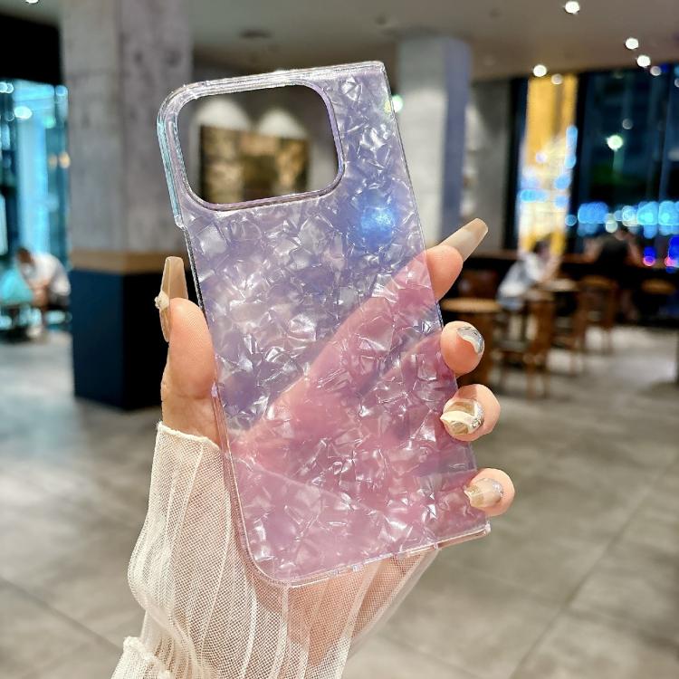 For Google Pixel 10 Pro Fold Pearlescent Shell Texture Phone Case