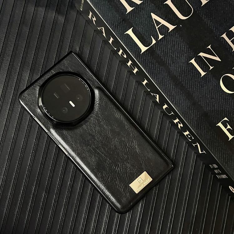 For Honor Magic V5 Crazy Horse Texture PU Phone Case