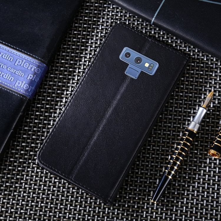 For Samsung Galaxy Note 9 Non-Magnetic Retro Texture Horizontal Flip Leather Case with Holder & Card Slots & Wallet