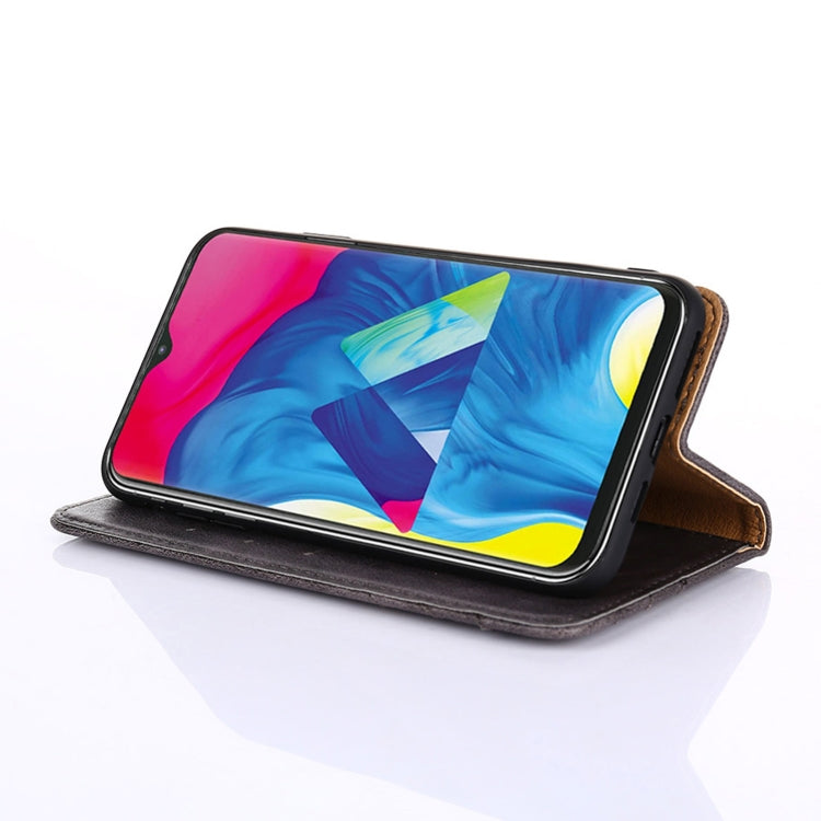 For Samsung Galaxy S20+ Non-Magnetic Retro Texture Horizontal Flip Leather Case with Holder & Card Slots & Wallet