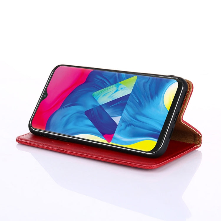 For Samsung Galaxy Note20 Non-Magnetic Retro Texture Horizontal Flip Leather Case with Holder & Card Slots & Wallet
