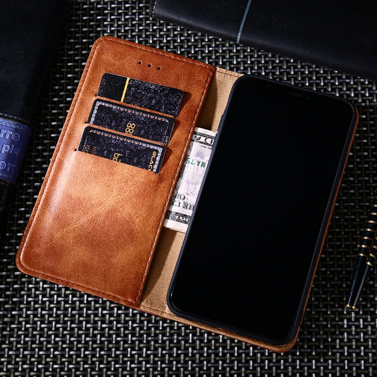For Samsung Galaxy Note20 Non-Magnetic Retro Texture Horizontal Flip Leather Case with Holder & Card Slots & Wallet