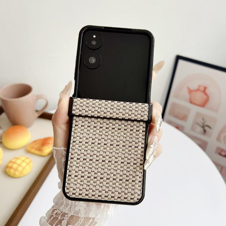 For Xiaomi Mix Flip 2 Fantasy Weave Pattern Three-piece Set Protective Phone Case