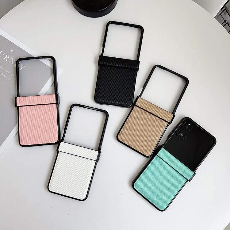 For Xiaomi Mix Flip 2 Three Parts Vertical Texture Protective Phone Case