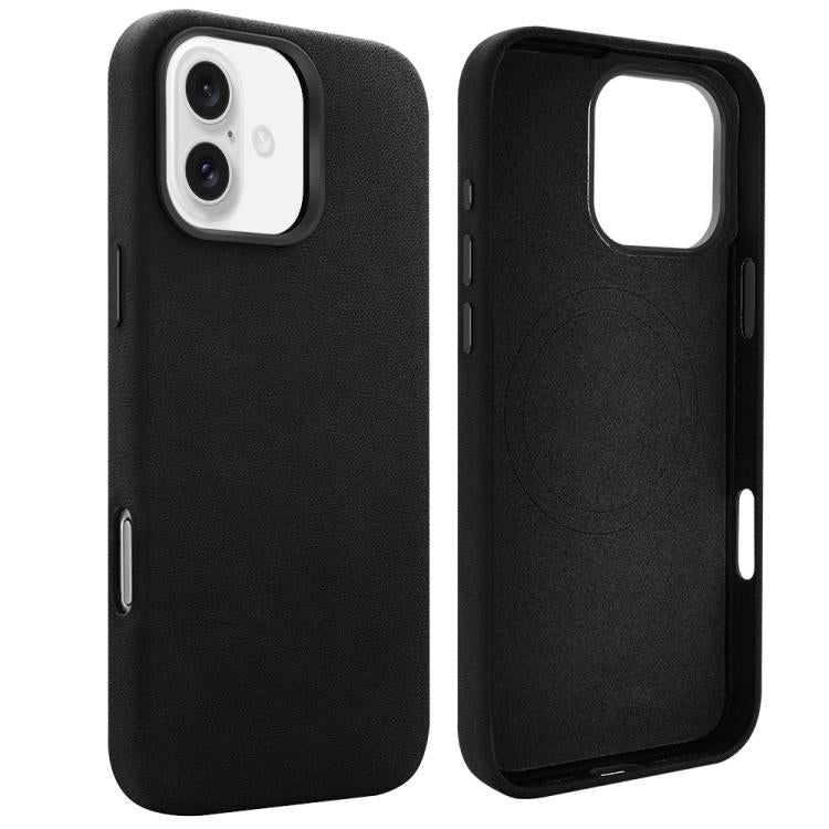 For iPhone 16 VIETAO Suede MagSafe PU Leather Phone Case