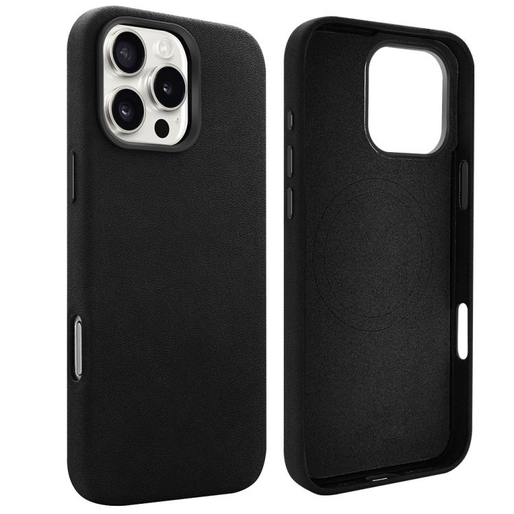 For iPhone 15 Pro VIETAO Suede MagSafe PU Leather Phone Case