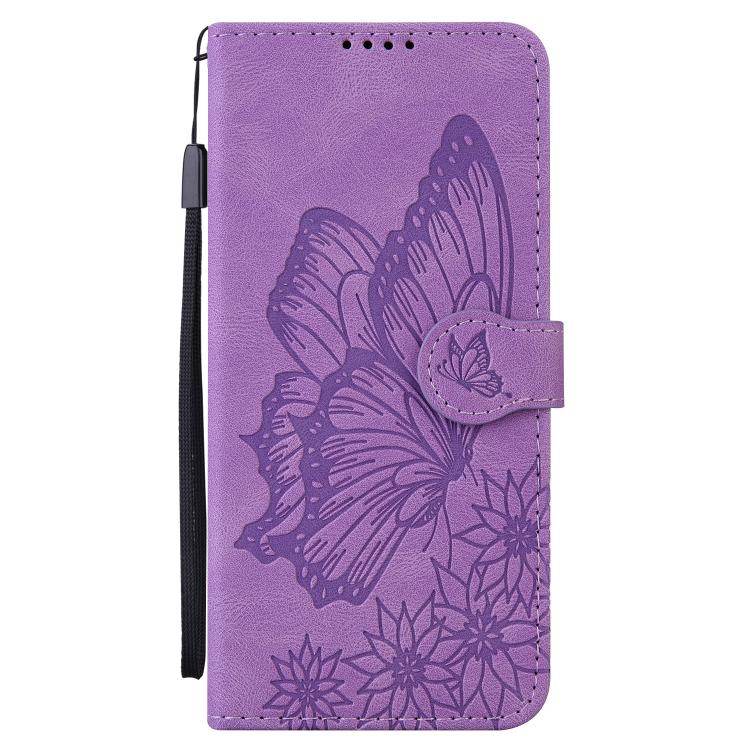 For iPhone 17 Pro Max Retro Skin Feel Butterflies Embossing Horizontal Flip Leather Phone Case