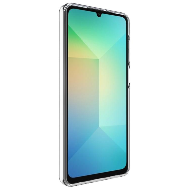 For Samsung Galaxy A07 4G imak UX-10 Series Transparent Shockproof TPU Phone Case - Transparent