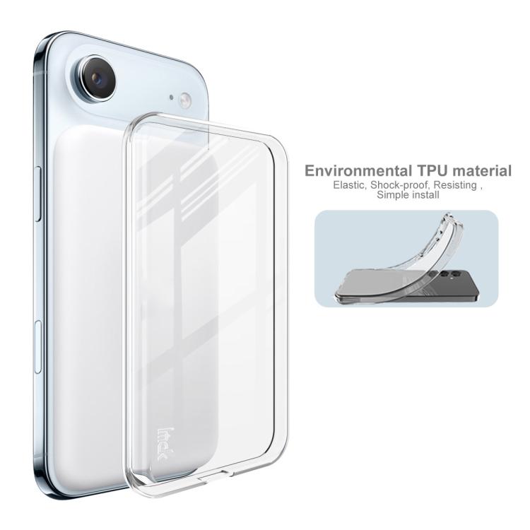 For iPhone Air MagSafe imak UX-10 Series Transparent Shockproof TPU Phone Case - Transparent