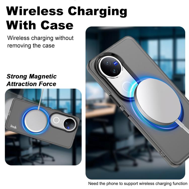 For vivo V50 / V50e IMAK Chocolate Series TPU + PET MagSafe Phone Case