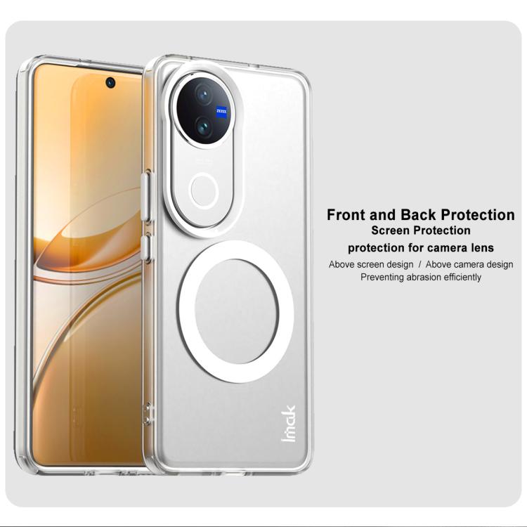 For vivo V50 / V50e IMAK Chocolate Series TPU + PET MagSafe Phone Case