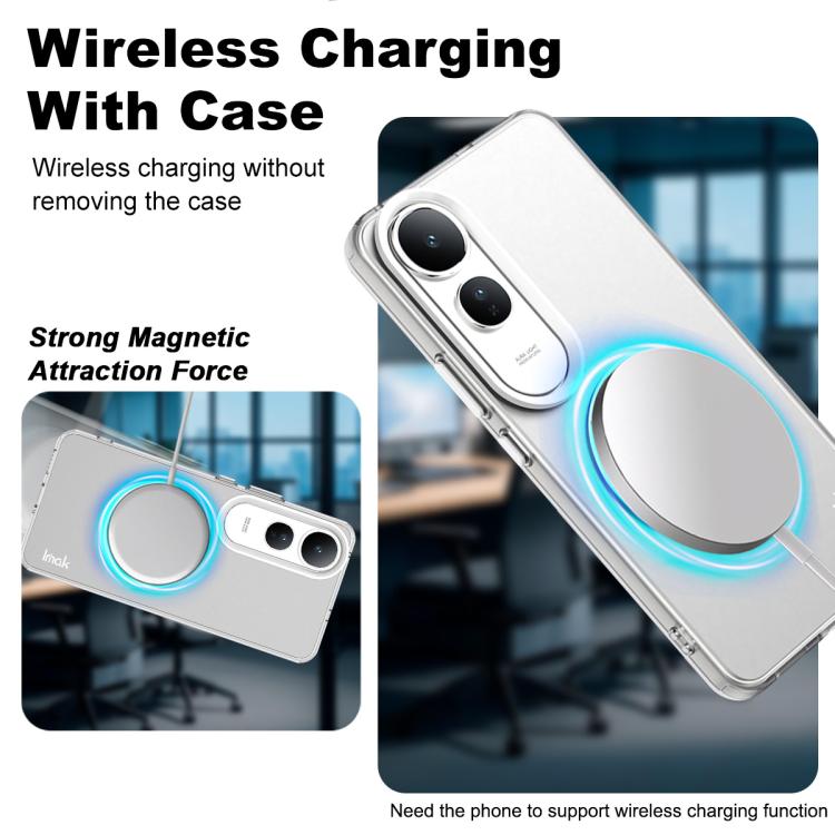 For vivo V50 Lite 5G IMAK Chocolate Series TPU + PET MagSafe Phone Case