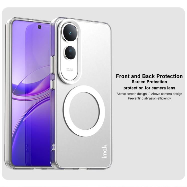 For vivo V50 Lite 5G IMAK Chocolate Series TPU + PET MagSafe Phone Case