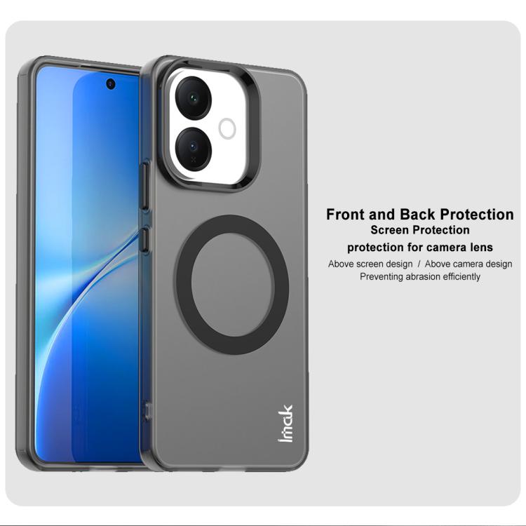 For vivo V60 Lite 4G/5G Global IMAK Chocolate Series TPU + PET MagSafe Phone Case