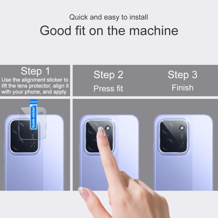 For Xiaomi POCO C85 4G 171mm / 173mm IMAK Rear Camera Lens Glass Film Thin Version