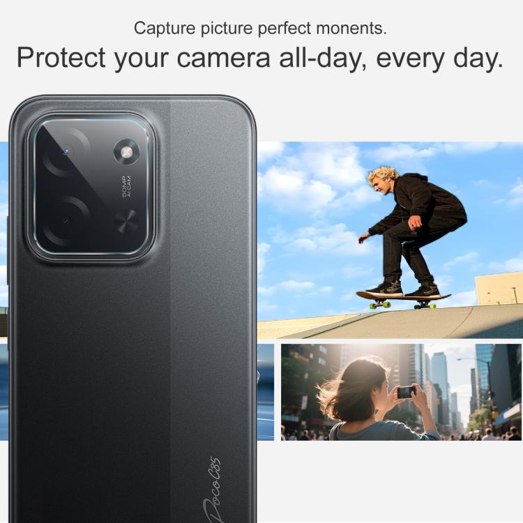 For Xiaomi POCO C85 4G 171mm / 173mm IMAK Rear Camera Lens Glass Film Thin Version