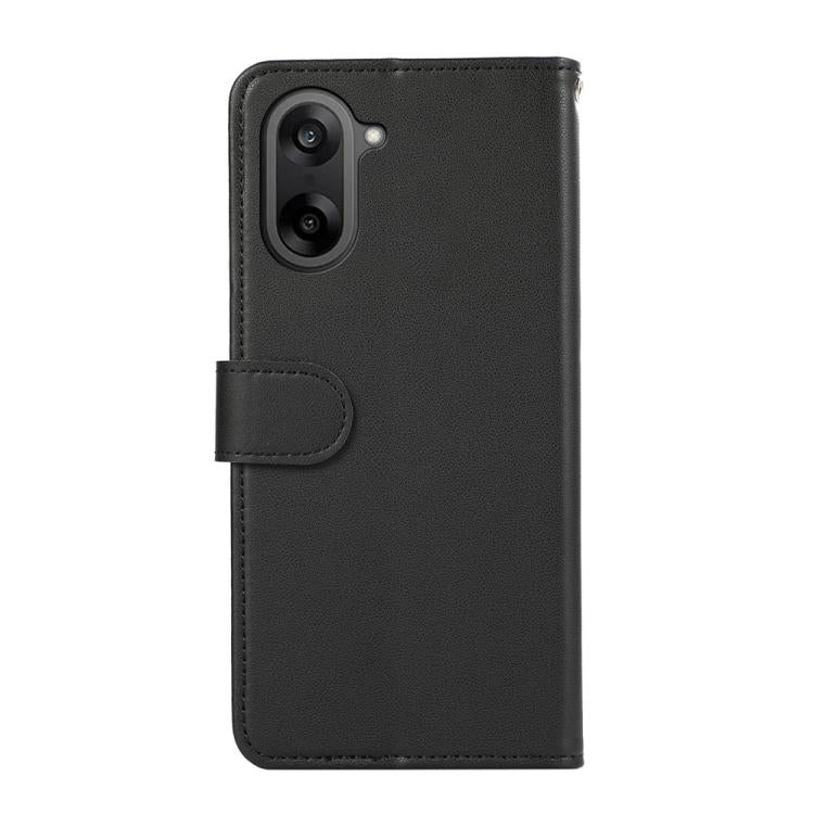 For OnePlus Nord CE5 ABEEL Delicate Texture Splicing RFID Leather Phone Case