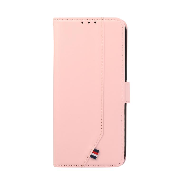 For OnePlus Nord CE5 ABEEL Delicate Texture Splicing RFID Leather Phone Case