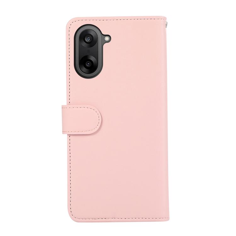 For OnePlus Nord CE5 ABEEL Delicate Texture Splicing RFID Leather Phone Case