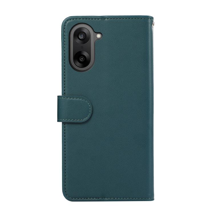 For OnePlus Nord CE5 ABEEL Delicate Texture Splicing RFID Leather Phone Case