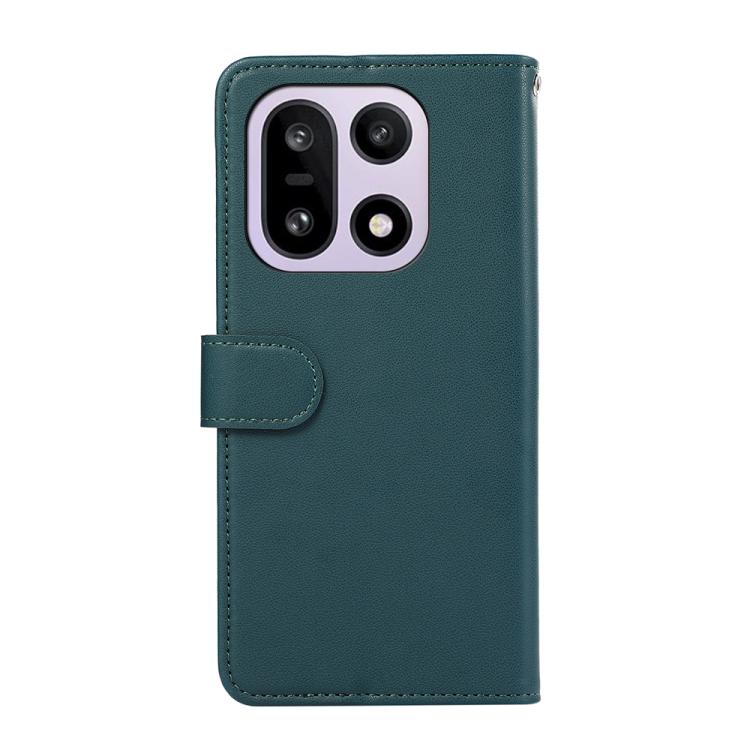 For OnePlus 15 ABEEL Delicate Texture Splicing RFID Leather Phone Case