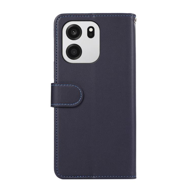 For OnePlus Turbo 6V / Turbo 6 ABEEL Delicate Texture Splicing RFID Leather Phone Case
