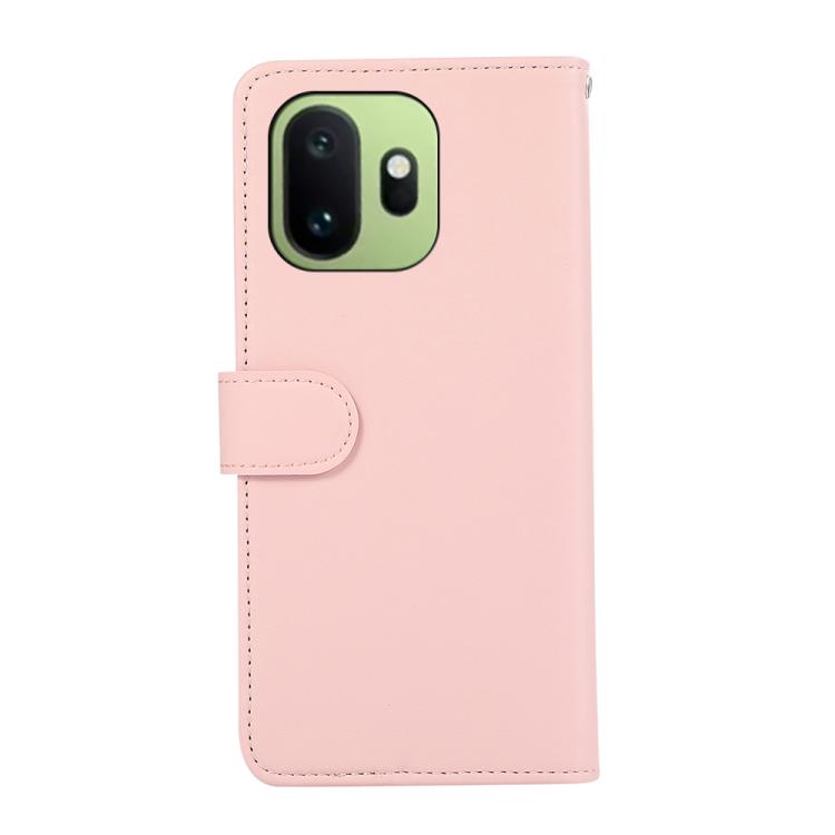 For OnePlus 15T ABEEL Delicate Texture Splicing RFID Leather Phone Case