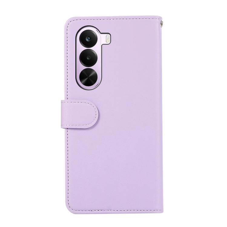 For OnePlus Nord CE6 Lite 5G Global ABEEL Delicate Texture Splicing RFID Leather Phone Case