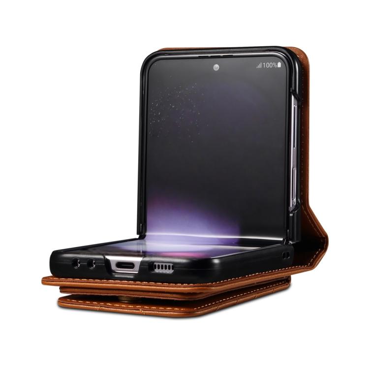 For Motorola Razr 60 / Razr 2025 Rhombic Folding Leather Phone Case with Long Lanyard